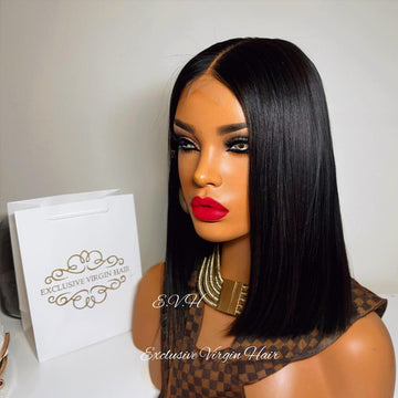 Vietnamese Bone Straight HD Full Frontal Lace Wig 10" - 32"
