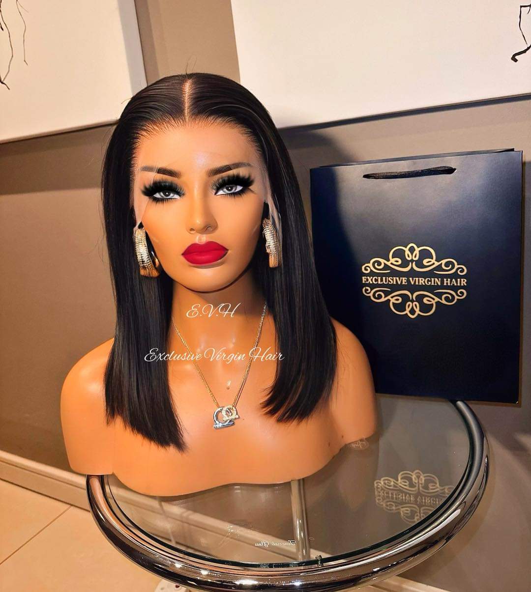 Vietnamese Bone Straight HD Full Frontal Lace Wig 10" - 32"