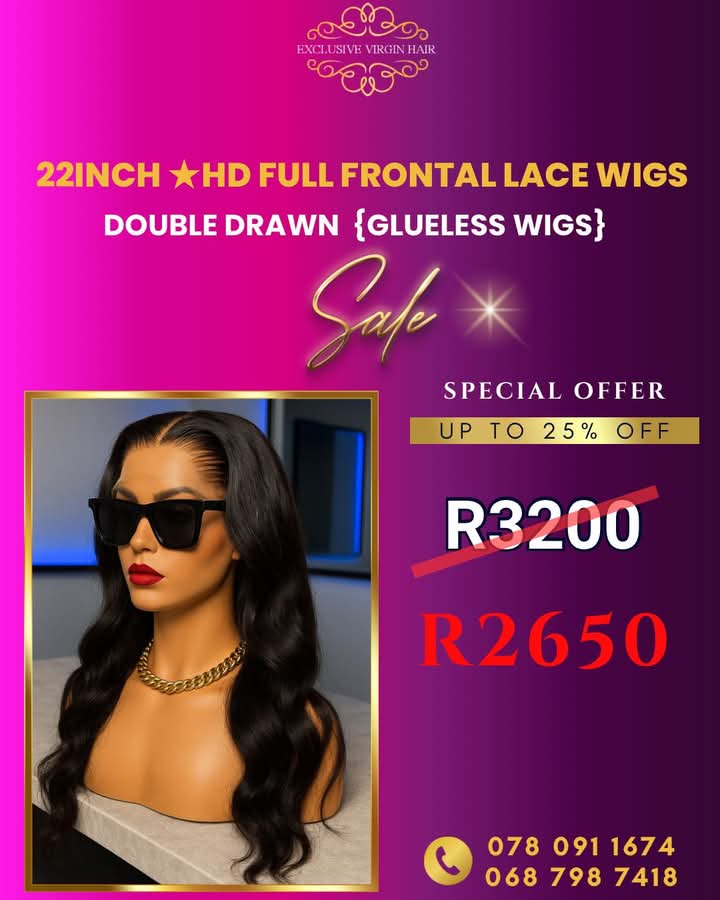 Full Frontal Curly Burmese Lace Wig 12" - 30"