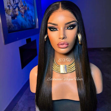 Vietnamese Bone Straight HD Full Frontal Lace Wig