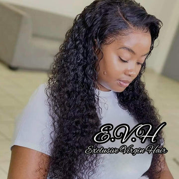 Full Frontal Curly Malaysian Lace Wig 12