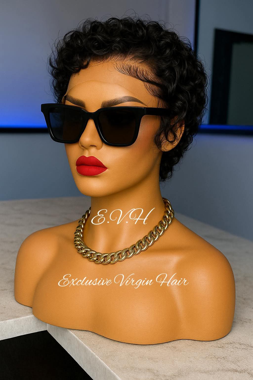 Pixie Curls Full Frontal Unit