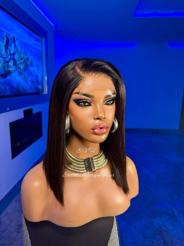 Wear & Go Straight Lace Wig, Natural Colour, 10