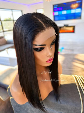 Wear & Go Straight Lace Wig, Natural Colour, 10