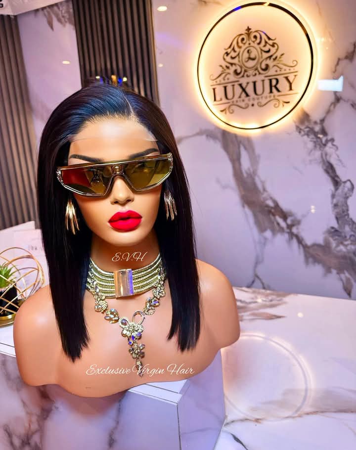 Wear & Go Straight Lace Wig, Natural Colour, 10" - 32"