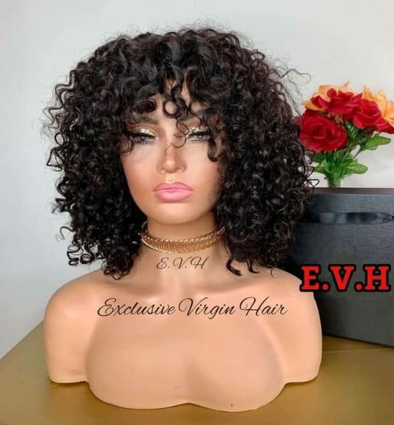 Curly Fringe Wig — view 3