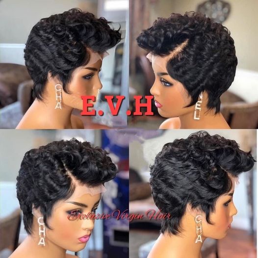 Full Frontal FingerWave Pixie