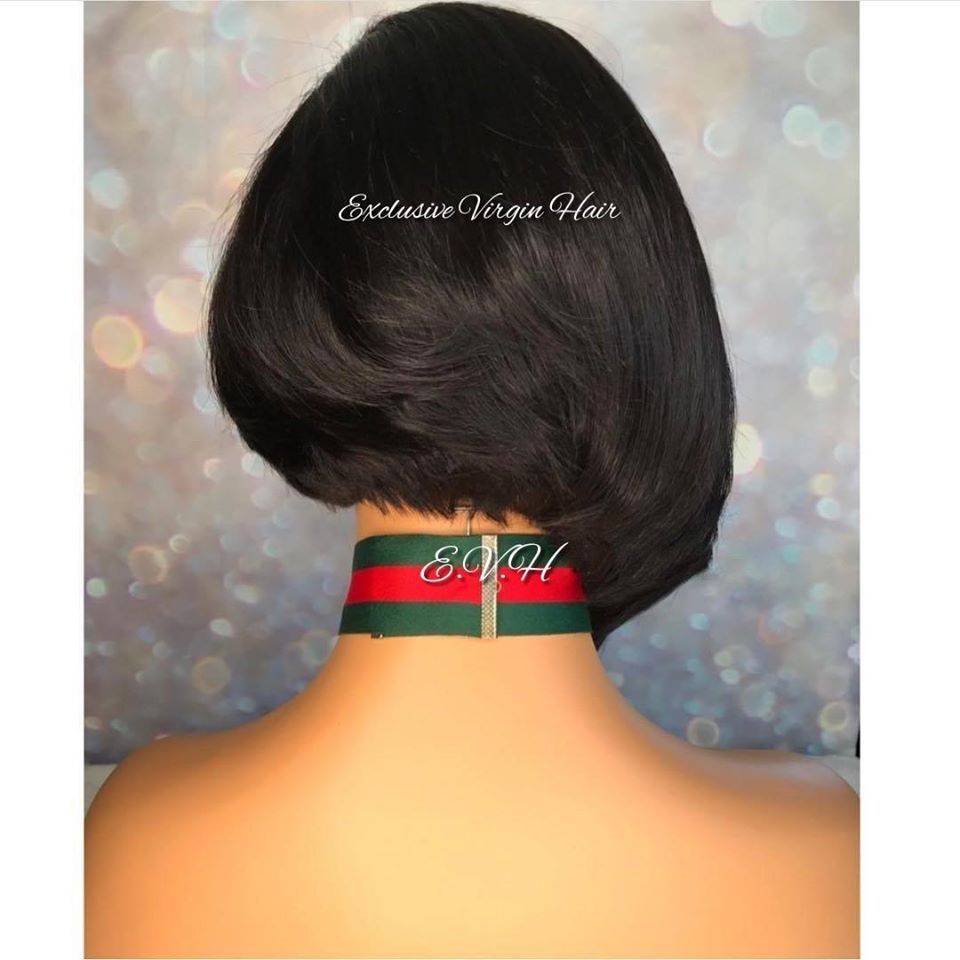 Full Frontal Pixie Lace Wigs - Natural Colour & Ombre