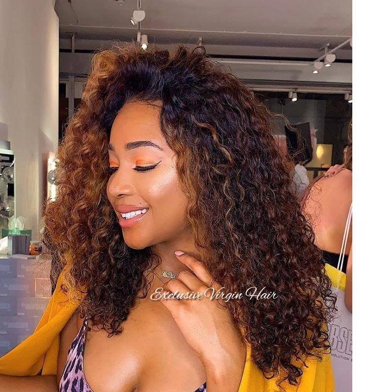 Full Frontal Curly Burmese Lace Wig 12" - 30"