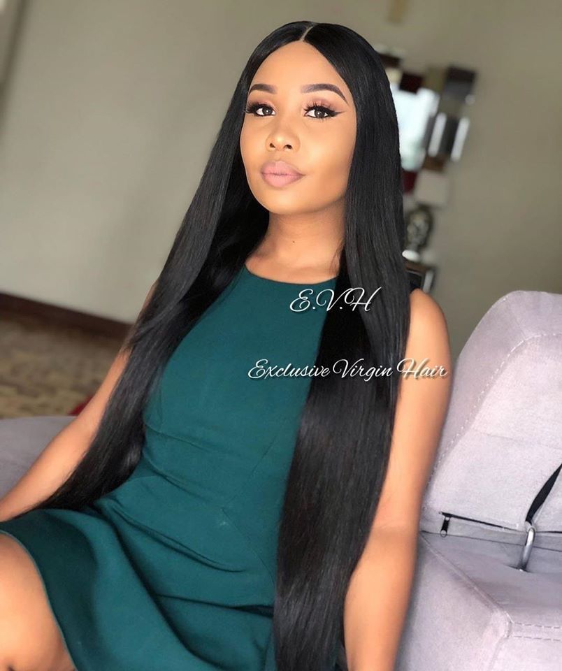 Wear & Go Straight Lace Wig, Natural Colour, 10" - 32"